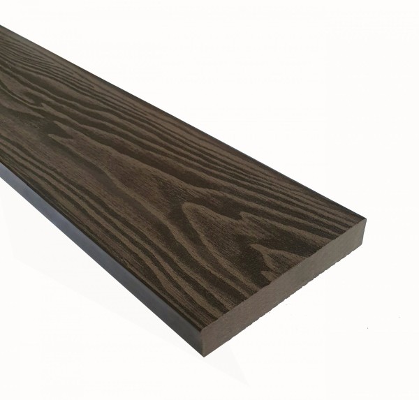 Террасная доска из ДПК Terrapol Смарт 3D Полнотелая без паза Венге Соренто купить в Абакане