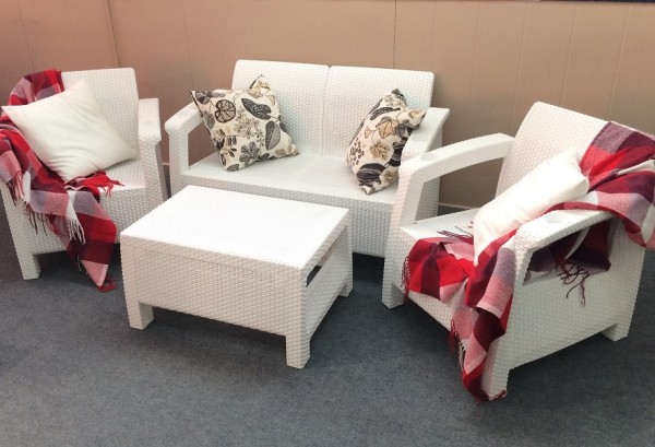 Комплект Yalta Terrace Set белый купить в Абакане