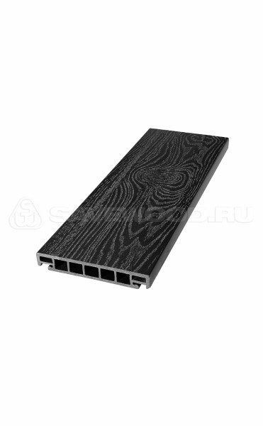 Террасная доска из ДПК SW Salix (S) (T) черный купить в Абакане