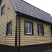 Сайдинг "blockhouse" под бревно, Престиж ВН-01, золотистый купить в Абакане