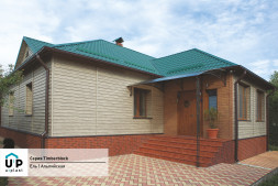 Сайдинг Ю-Пласт TIMBERBLOCK Ель (Тимберблок), Альпийская