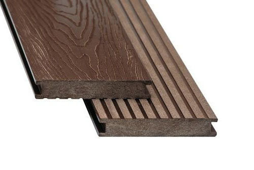 Террасная доска из ДПК ECODECKING Premium Коричневый купить в Абакане
