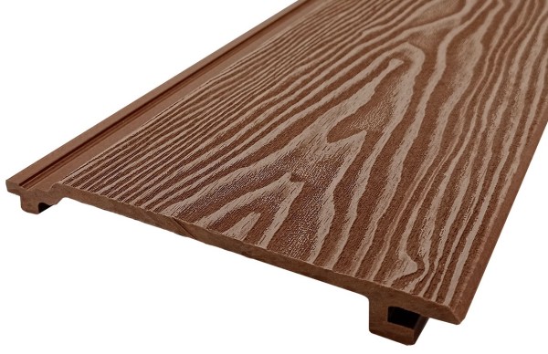 Сайдинг Darvolex 185x19x3000мм, 3D тиснение Коричневый купить в Абакане