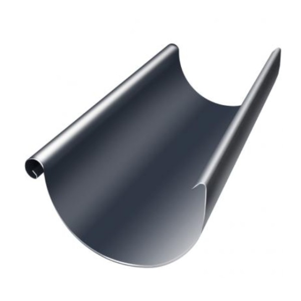 Водосток Grand Line 125x90 – Желоб 3м RAL 7024 купить в Абакане
