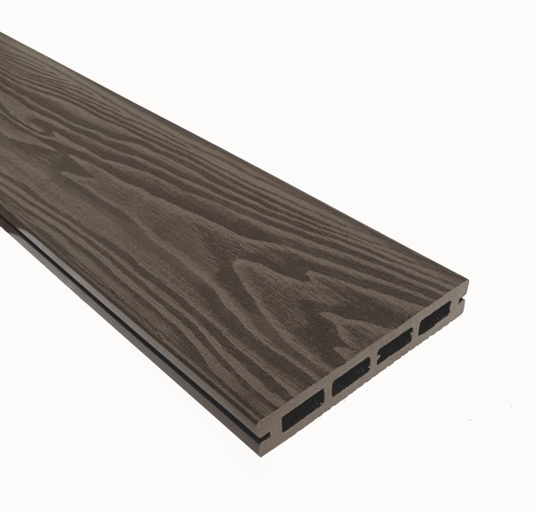 Террасная доска из ДПК Terrapol Смарт 3D Пустотелая с пазом Тик Киото купить в Абакане