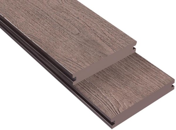 Террасная доска ДПК Outdoor 3D полнотелая NEVADA/CALIFORNIA BROWN коричневая микс купить в Абакане