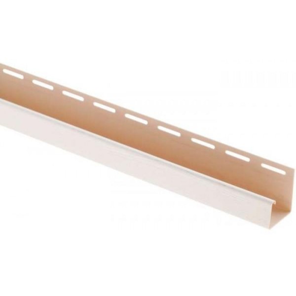 J-профиль Люкс Крашенный, T-15, ВН, Белый купить в Абакане