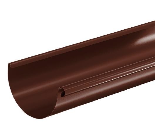 Водосток Aquasistem, система 125x90 - Водосточный желоб 3.00м RAL 8017 Коричневый купить в Абакане