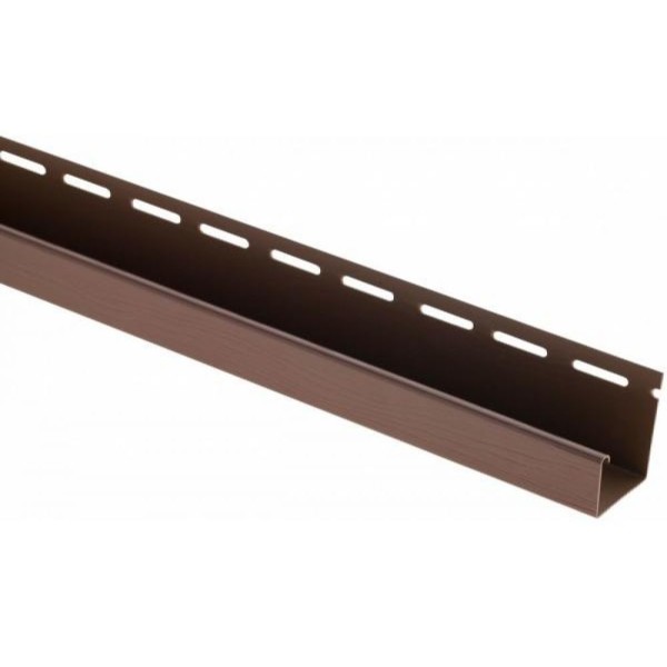 J-профиль Люкс Крашенный, T-15, ВН, Тёмный Орех купить в Абакане