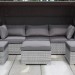 Диван-Трансформер AFINA плетеный из иск. ротанга AFM-320G Grey купить в Абакане