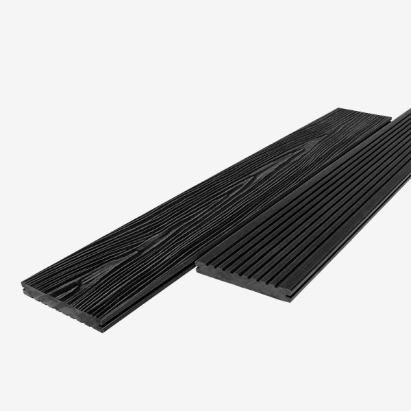 Террасная доска из ДПК RusDecking Unodeck Solid - Графит купить в Абакане