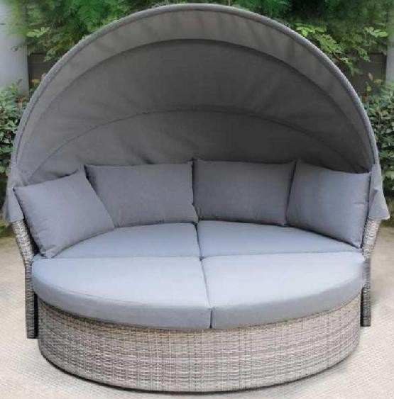 Диван-Трансформер AFINA плетеный из иск. ротанга AFM-325G Grey купить в Абакане