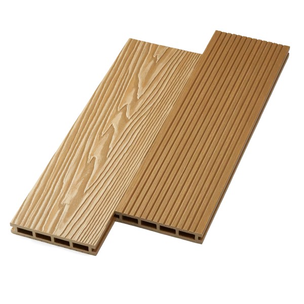 Террасная доска ДПК NanoWood двусторонняя New 3D тиснение + вельвет Орех купить в Абакане Террасная доска ДПК NanoWood двусторонняя New 3D тиснение + вельвет Орех купить в Абакане