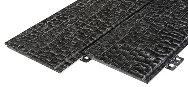 Фиброцементные панели FCSPRO Decor Wood Click Угольное купить в Абакане