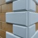 Угол Наружный к Фасадным Термопанелям Доломит Дагестанский Камень 400 мм Белый купить в Абакане
