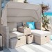 Комплект мебели AFINA плетеной из иск. ротанга AFM-330 Beige купить в Абакане