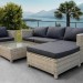 Комплект мебели AFINA плетеной из иск. ротанга YR821G Grey/Grey купить в Абакане