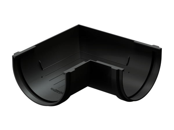 Угол желоба универсал 90˚ Docke Premium ПВХ - Карбон купить в Абакане