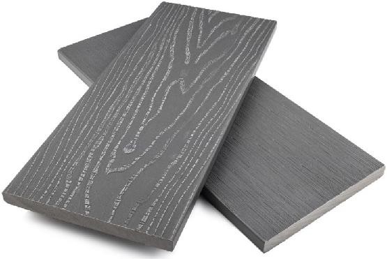 Заборная доска ДПК полнотелая NanoWood Серый купить в Абакане