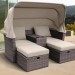 Комплект мебели AFINA плетеной из иск. ротанга AFM-330B Brown купить в Абакане