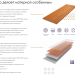 Фибросайдинг DECOVER 3600 x 190 x 8 мм Snow купить в Абакане
