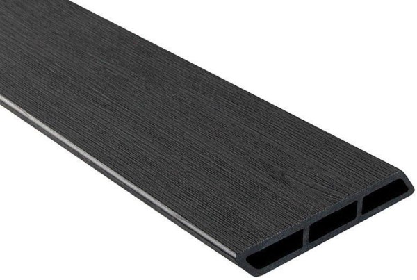 Доска Ромбус 3D ДПК Outdoor STORM BLACK черная купить в Абакане