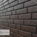 Фасадная панель Ю-Пласт Стоун Хаус Кирпич Коричневый купить в Абакане