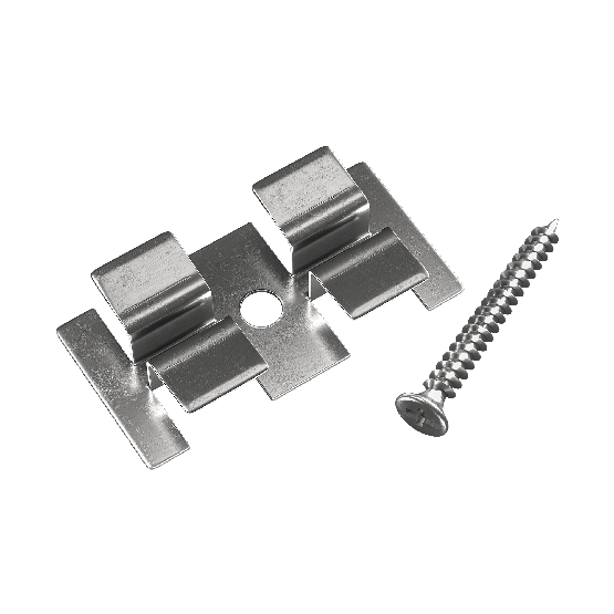 Клипса с саморезом, Grinder шовный монтаж 5 mm купить в Абакане