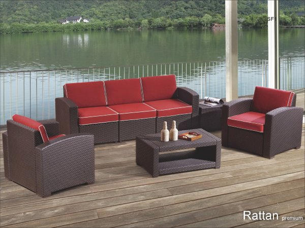 Уличные диваны и кресла коллекции Rattan Premium 5  купить в Абакане