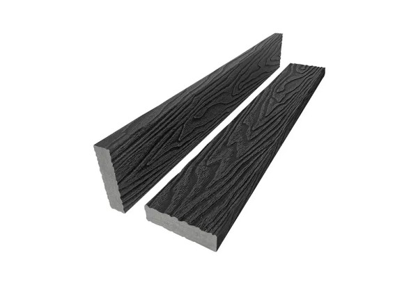 Брус лавочный 3D-тиснение 20х80 Графит купить в Абакане