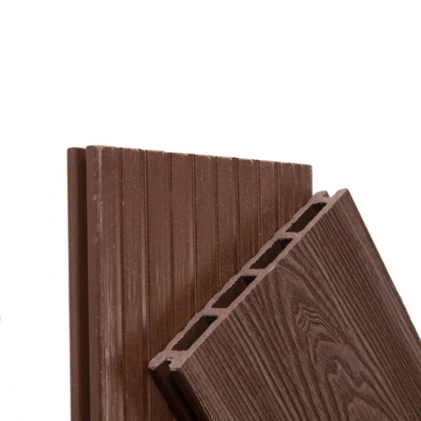 Террасная доска из ДПК ECODECKING Комфорт 3D Шоколад купить в Абакане