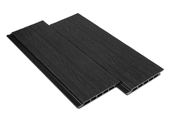 Фасадная панель из ДПК Deckart Vista 3D с текстурой дерева Графит купить в Абакане