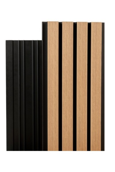 Фасадная реечная панель Ecodecking Скай коэкструзия 200х20х3000 Бук купить в Абакане