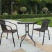 Комплект плетеной мебели AFINA из иск. ротанга Асоль-LR02 LRC-02/LRT-02-D60 Dark Brown купить в Абакане