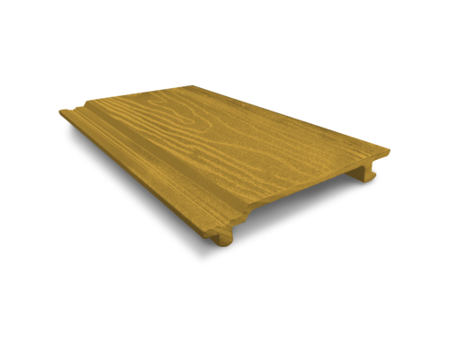 Фасадная панель  из ДПК ECODECKING Желтый купить в Абакане