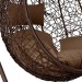 Кресло Подвесное из искусственного ротанга AFM-168A-L Brown купить в Абакане