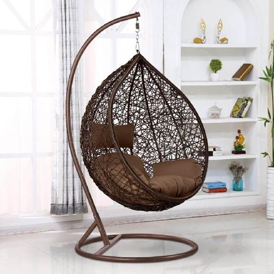 Кресло Подвесное из искусственного ротанга AFM-168A-XL Brown купить в Абакане