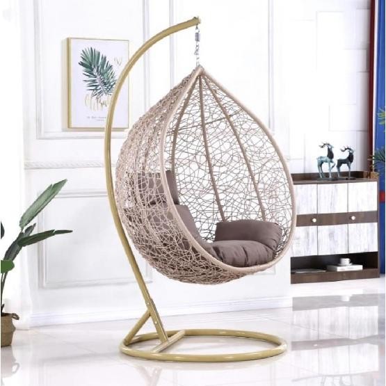 Кресло Подвесное из искусственного ротанга AFM-169A-XLB Beige купить в Абакане
