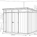 Сарай Артисан 9х7 (279 х 216 см) купить в Абакане