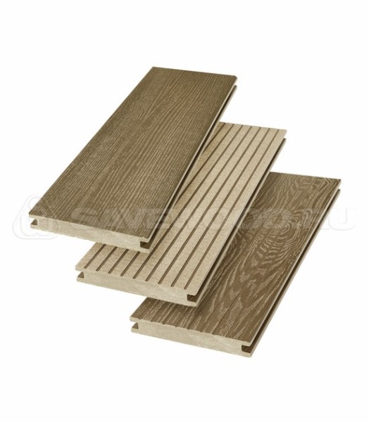 Террасная доска SW Fraxinus (R) полнотелая «SaveWood» Тик купить в Абакане