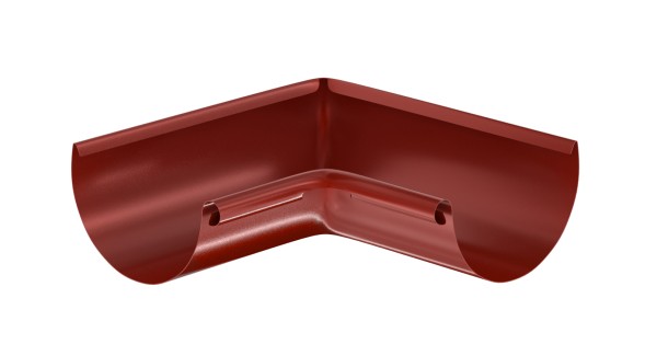Водосток Aquasistem, система 150x100 - Угол желоба, внутренний 90° RR 29 Бургундский купить в Абакане