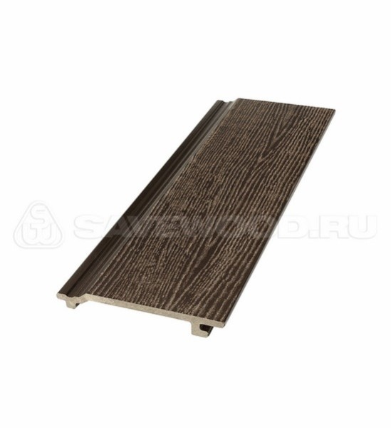 Сайдинг из дпк savewood sw-sorbus радиальный распил темно-коричневый купить в Абакане