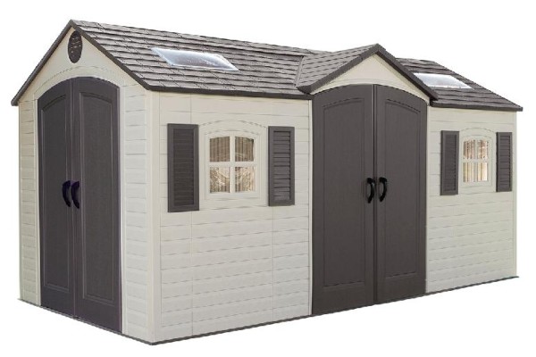 Сарай пластиковый LifeTime 15x8 DD купить в Абакане