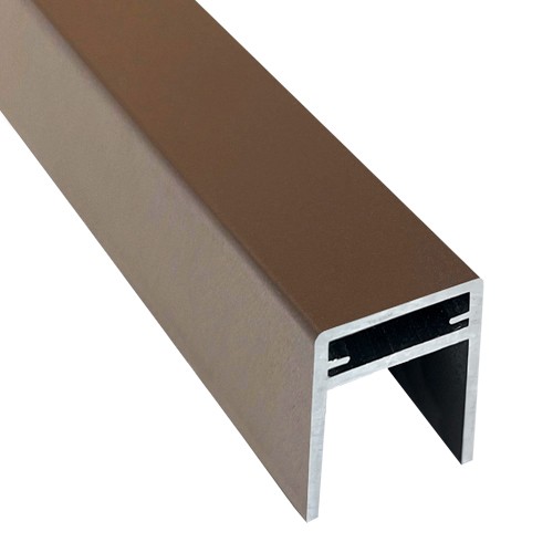 П-профиль Алюминиевый EasyDecking 35x25 Венге купить в Абакане