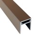 П-профиль Алюминиевый EasyDecking 35x25 Венге купить в Абакане