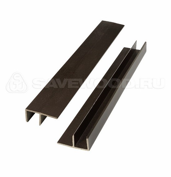F-профиль ДПК Savewood – Тёмно-коричневый купить в Абакане