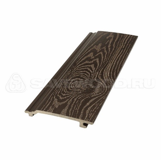 Сайдинг из дпк savewood sw-sorbus тангенциальный распил темно-коричневый купить в Абакане