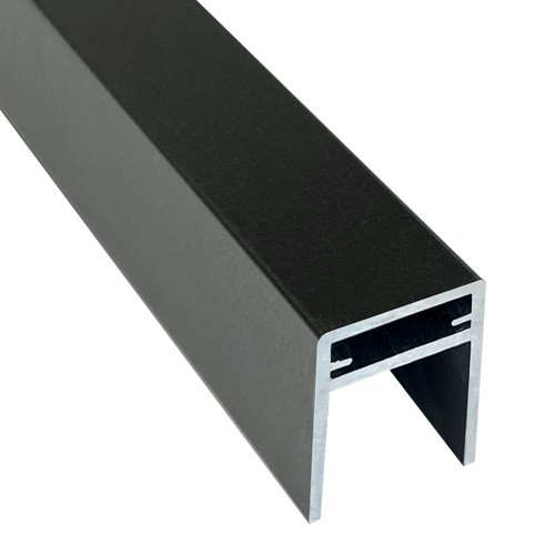 П-профиль Алюминиевый EasyDecking 35x25 Черное дерево купить в Абакане
