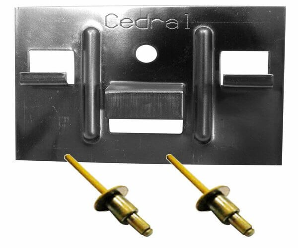 КЛЯММЕР + ЗАКЛЁПКА ДЛЯ CEDRAL CLICK 250 ШТ купить в Абакане