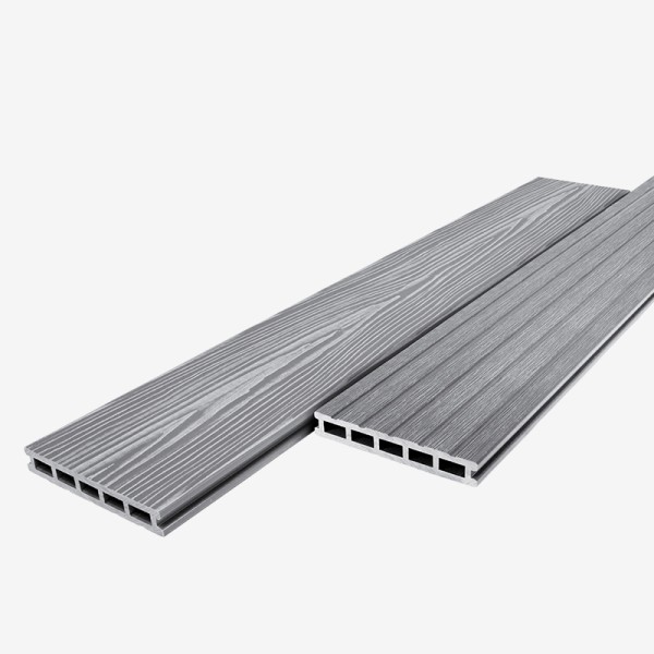Террасная доска из ДПК RusDecking Unodeck Mogano - Серый купить в Абакане